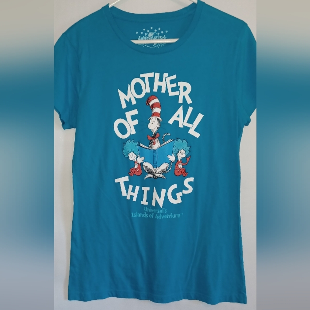 Kids XXL Blue Universal Studios Vintage Dr. Seuss T-Shirt